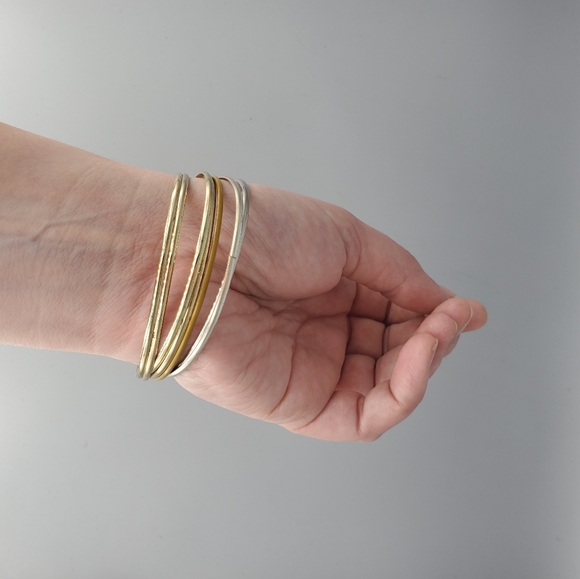 Heart Earrings and Bangle Set - Picture 8 of 10